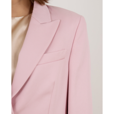 Luisa Cerano Twill Blazer Licht Roze