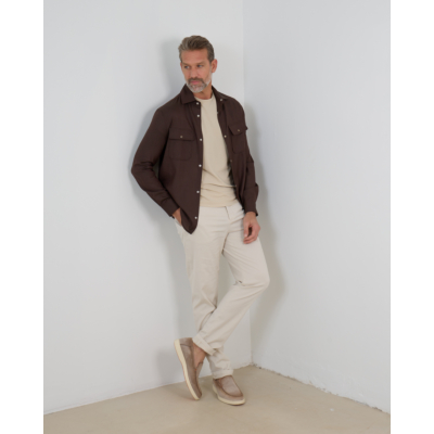 Marco Pescarolo Overshirt Next Bruin