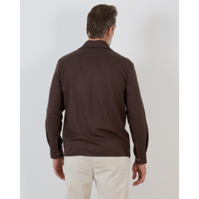 Marco Pescarolo Overshirt Next Bruin