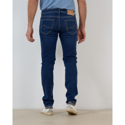 Jacob Cohën Nick Slim jeans Donker Blauw