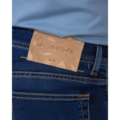 Jacob Cohën Nick Slim jeans Donker Blauw