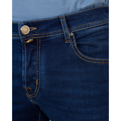 Jacob Cohën Nick Slim jeans Donker Blauw