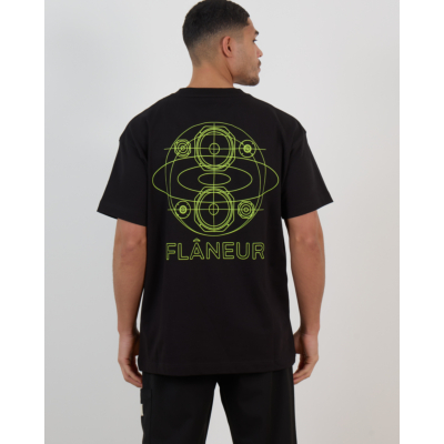 Flâneur Speaker T-shirt Zwart