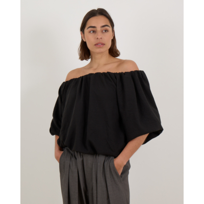 Ame Antwerp Now Off The Shoulder Top Zwart