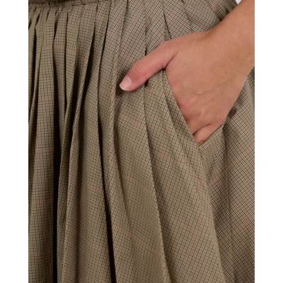 6397 Midi Rok Plaited