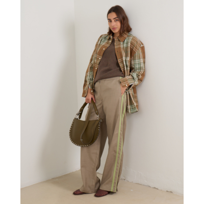 6397 Track Pant Pantalon Kakigroen Mouse