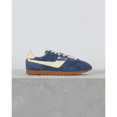 Autry Windspin Suede Sneakers Blauw