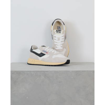 Autry Reelwind Low Sneaker Zwart Wit