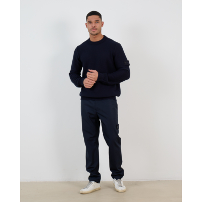 Stone Island Pantalon Navy Blue