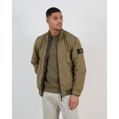 Stone Island Crinkle Jacket Military Green