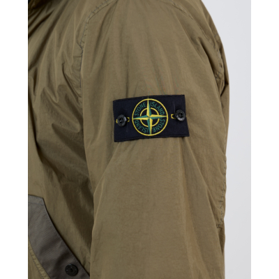Stone Island Crinkle Jacket Military Green