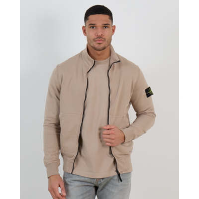 Stone Island Zip Sweatshirt Desert