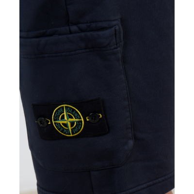 Stone Island Fleece Shorts Navy Blue