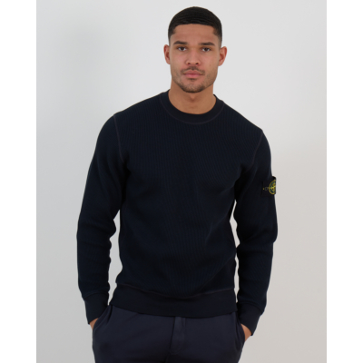 Stone Island Crewneck Sweatshirt Navy Blue