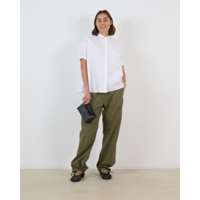 Aspesi Cargo Pantalon Groen