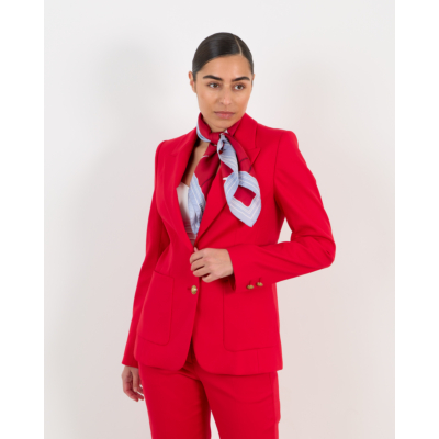 Luisa Cerano Shawl cherry printed