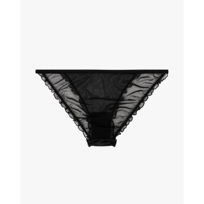 Love Stories Isabel Thong Black Dots
