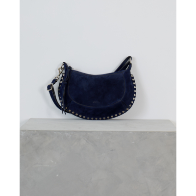 Isabel Marant Oskan Moon Schouder Tas Donker Blauw