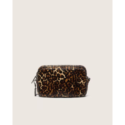 Golden Goose Mini Star Bag Animal-print pony skin star