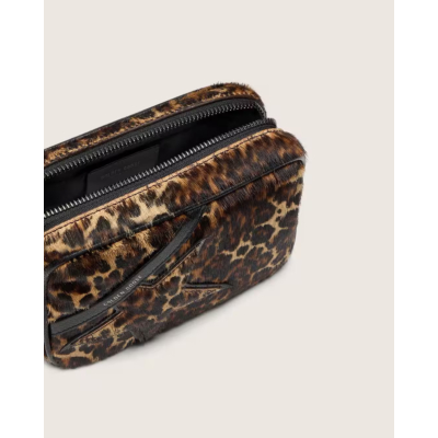 Golden Goose Mini Star Bag Animal-print pony skin star