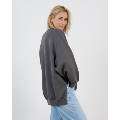 Ame Antwerp Ulla Crewneck Sweater Antraciet