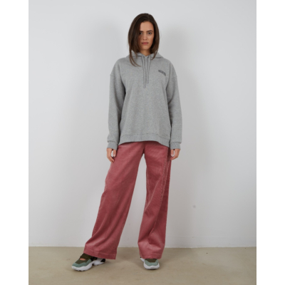 Ganni Software Isoli oversized hoodie grey