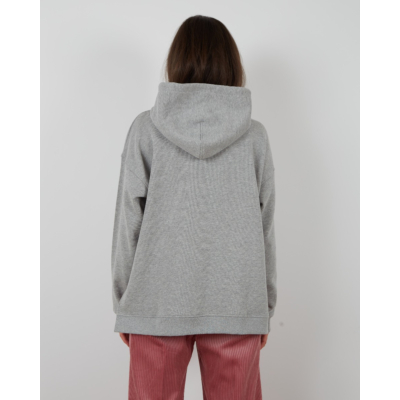 Ganni Software Isoli oversized hoodie grey
