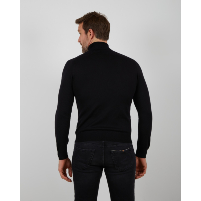 Gran Sasso Turtleneck black