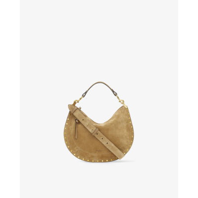 Isabel Marant Oskan Soft Zipped Bag Taupe