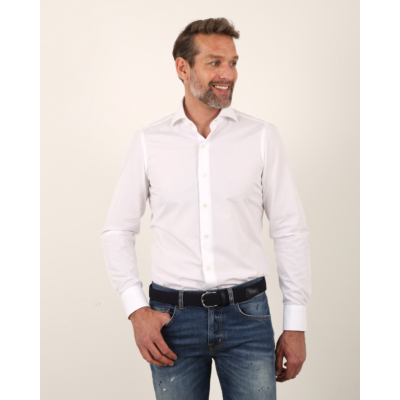 Finamore 1925 Eduardo business shirt white