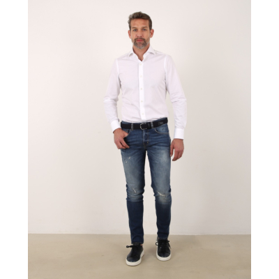 Finamore 1925 Eduardo business shirt white