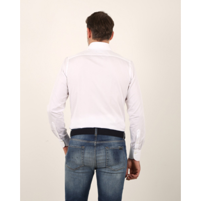 Finamore 1925 Eduardo business shirt white