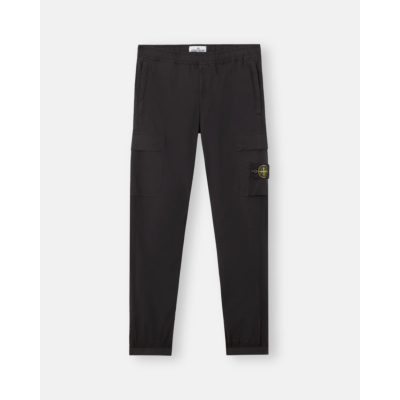 Stone Island Cargo Broek Paracadute Black