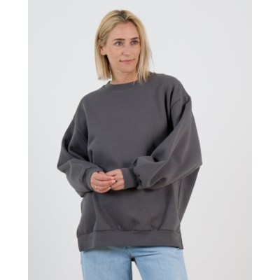 Ame Antwerp Ulla Crewneck Sweater Antraciet
