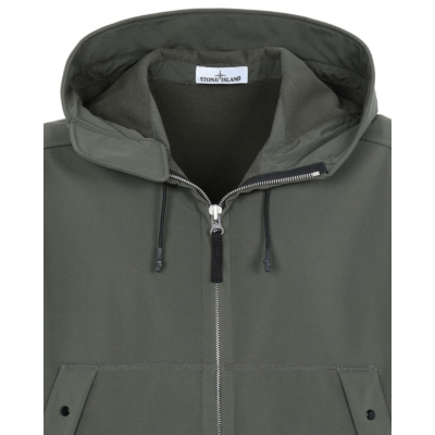 Stone Island Jacket Soft Shell-R Olive green
