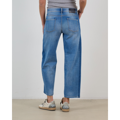 Cambio Orea Cropped O-Shape Jeans Blauw
