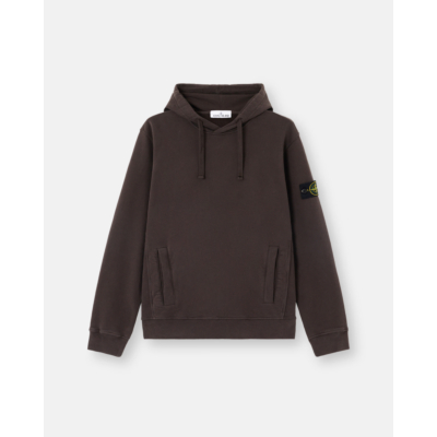 Stone Island Hooded Sweatshirt 6100029 Lead Grey