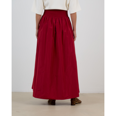 Natan Emeris Wijde Maxi Rok Rood