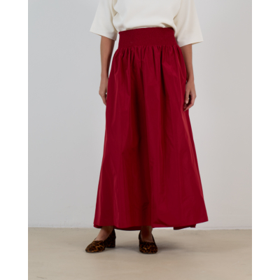 Natan Emeris Wijde Maxi Rok Rood