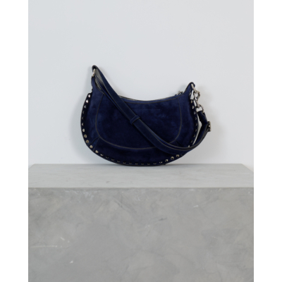 Isabel Marant Oskan Moon Schouder Tas Donker Blauw