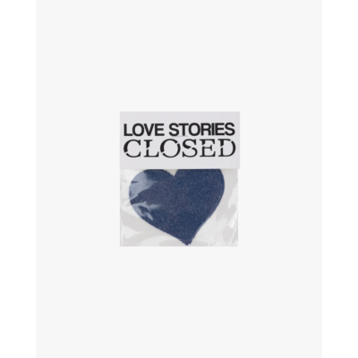 Closed Closed x Love Stories - Nipple Covers Heart Blue