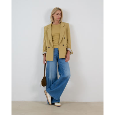 Drykorn Olina Tanktop Mosterd Geel