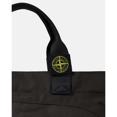 Stone Island Tote Bag Lead Grey
