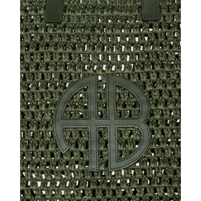 Anine Bing Geweven Tas Olive