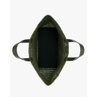 Anine Bing Geweven Tas Olive