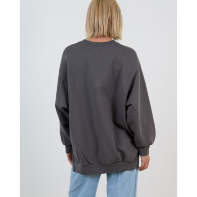 Ame Antwerp Ulla Crewneck Sweater Antraciet