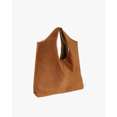 Jerome Dreyfuss Paco Tas Caramel Split Suede