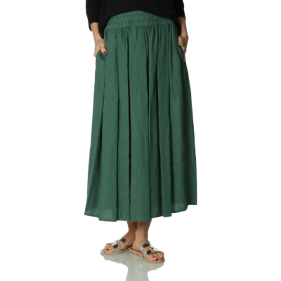 Aspesi A-line skirt timo green
