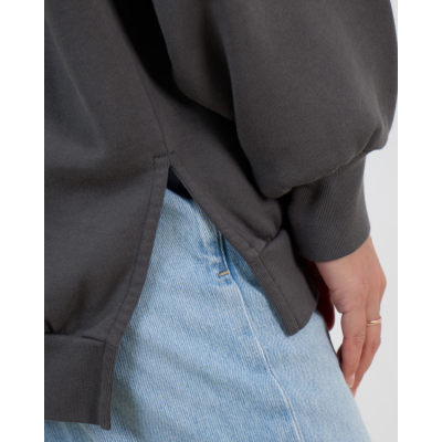 Ame Antwerp Ulla Crewneck Sweater Antraciet