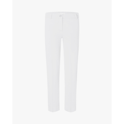 Cambio Stella Cropped Pants White